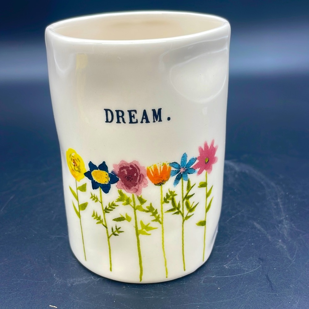 DREAM Flower Rae Dunn Mug